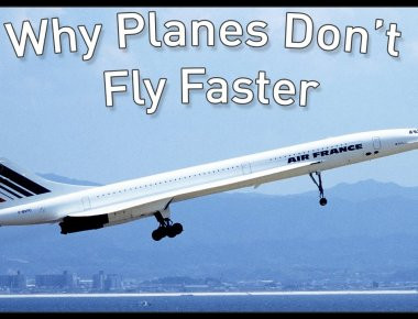 Έχετε αναρωτηθεί ποτέ γιατί τα αεροπλάνα δεν πετάνε ακόμη πιο γρήγορα; (βίντεο)